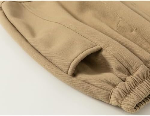 Cotton Fleece Jogger Pant for Toddler Boys - Warm Stretchy and Stylish