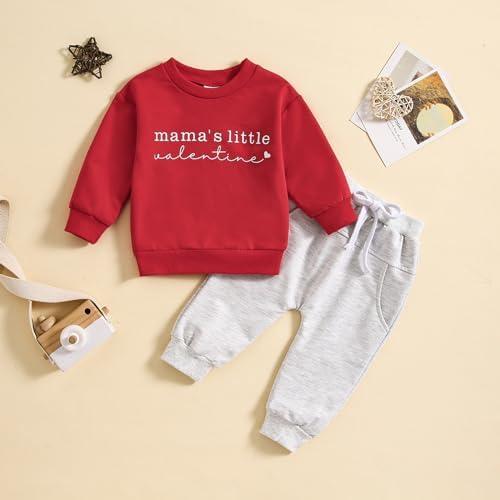 Valentines Day Trendy Outfit Set for Babies Gift for Child