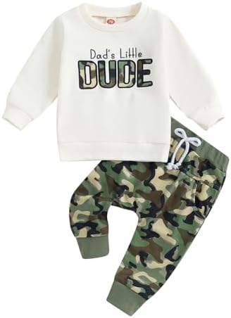 Camouflage Baby Boys Set - Soft Breathable Sweats