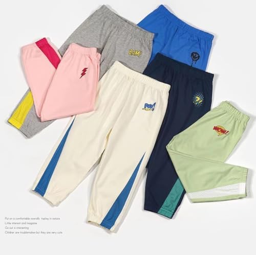 Perfect for Little Boys 2-Pack of Cotton Joggers for Kids