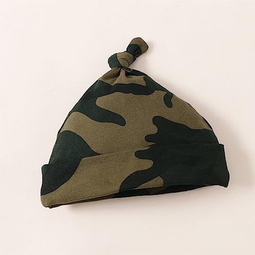 3-Month-Old Boys Comfortable Camouflage T-Shirt Shorts Set