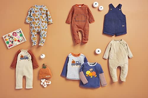 Mud Pie - Waffle Stripped Baby Boy Sleeper Soft Cozy Trendy