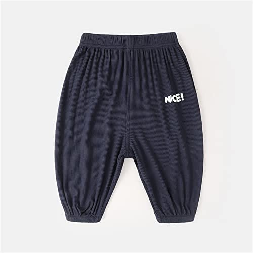 Toddler Boys Lightweight Letter Pants Loose Jogger Sweatpants