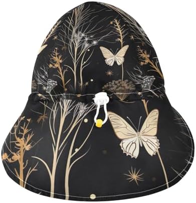 JoySay Butterfly Dandelion Toddler Sun Hat UPF 50