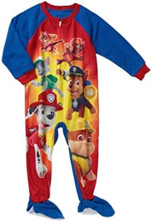 Paw Patrol Team Baby Boys Toddler Footed Blanket Sleeper Pajama 5T