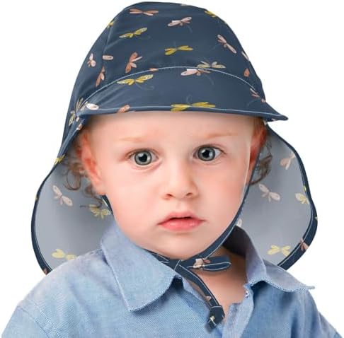 KLL Unisex Baby UV Protection Hat Large Brim