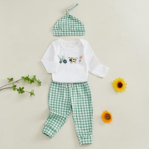 Adorable Newborn Boys Pants Set Romper - Soft and Fashionable