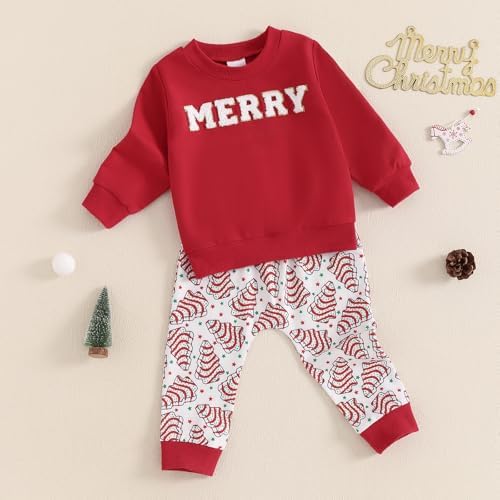 Merry Christmas Toddler Boys Set