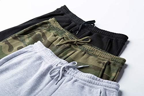 Tcombo Unisex Jogger Pants Sweat Shorts
