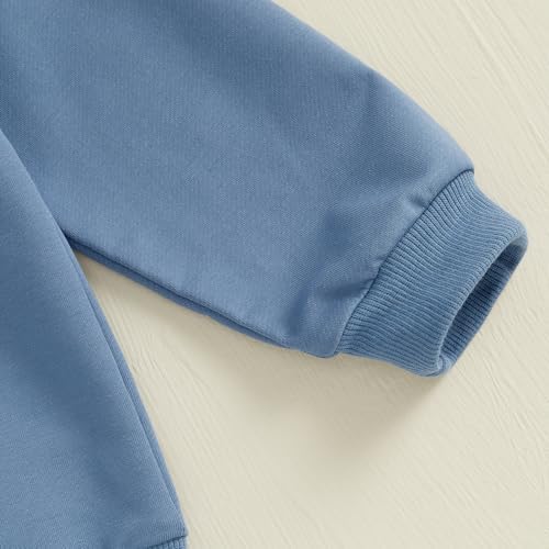 Mabackly Baby Boys Set Long Sleeve Sweater with Print