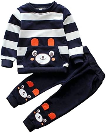 Striped Bear Pjs for Kids