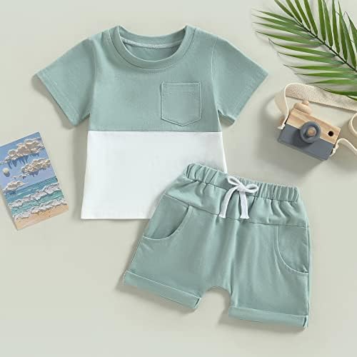 Arvbitana Summer Unisex Toddler Boy Girl Outfit Set