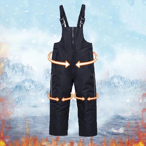 Little Boys Outdoor Warm Ski Pants