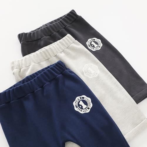 Adjustable Soft Cotton Baby Pants Comfort for Boys_us_