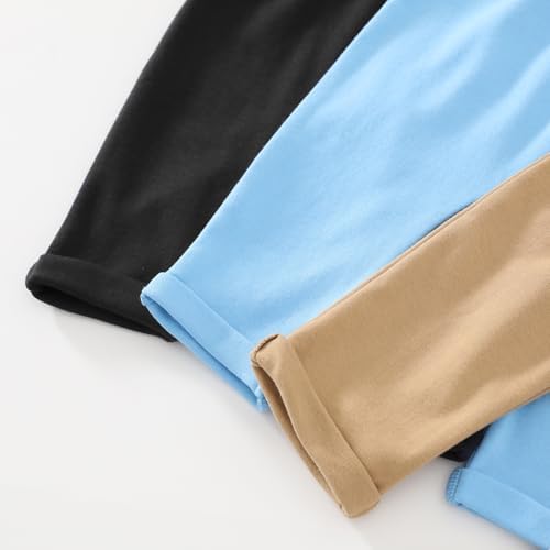 JARRMAKO Baby Boys Soft Cotton Joggers 3-Pack