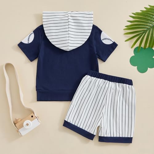 Littleamerican Flag Toddler Boy Outfit for 4th of July