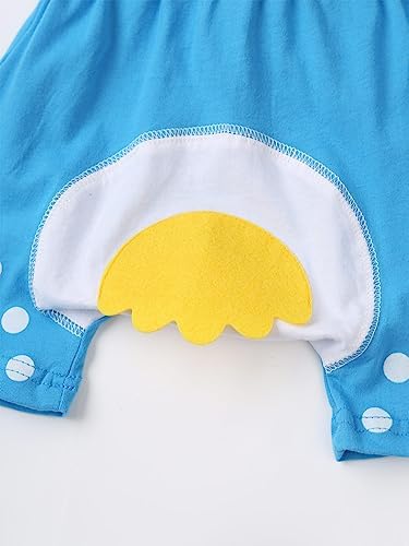 Perfect Fit Adjustable Cartoon Animal Print Baby Cotton Shorts Diaper Covers