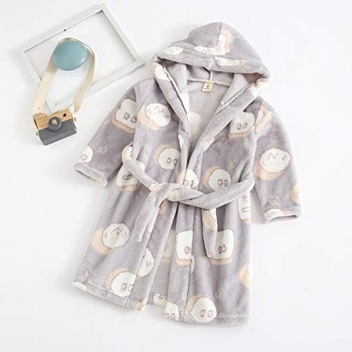 Adorable Cartoon Flannel Pajamas for Toddler boys and girls with Belts
