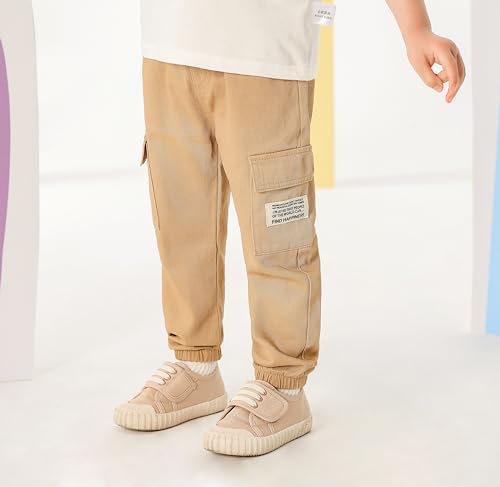 Feidoog Toddler Boys 26T Elastic_parse Sweatpants Solid Cotton