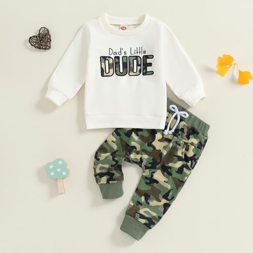 Camouflage Baby Boys Set - Soft Breathable Sweats