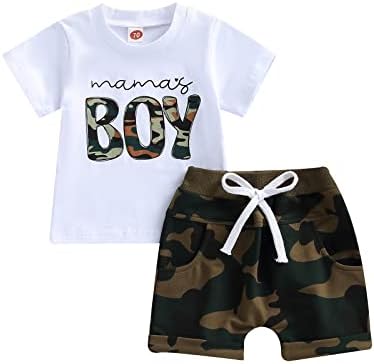 Camouflage Baby Boy Outfit Set