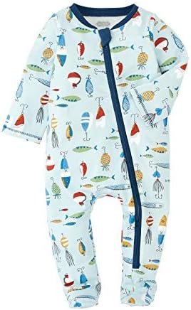 Mud Pie Baby Boys Fishing Lure dipped Sleepy