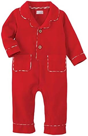 Mud Pie baby boys flame retardant flannel pajamas
