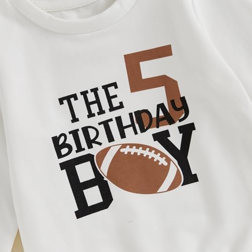 Adobabirl Baby Boy Birthday Outfit Set - Fun Cozy