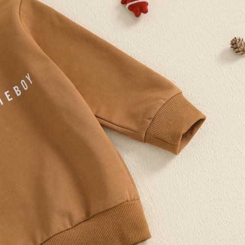 AUJUBUY Toddler Baby Boys Christmas Fall Winter Outfit Set