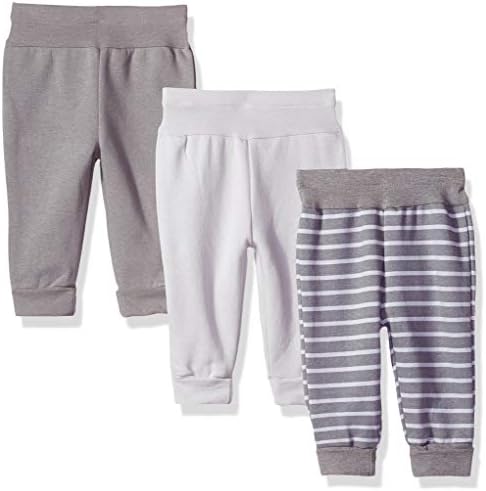 Hanes Unisex Baby Flexy 3 Pack Joggers