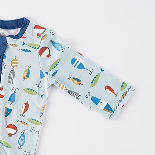 Mud Pie Baby Boys Fishing Lure dipped Sleepy