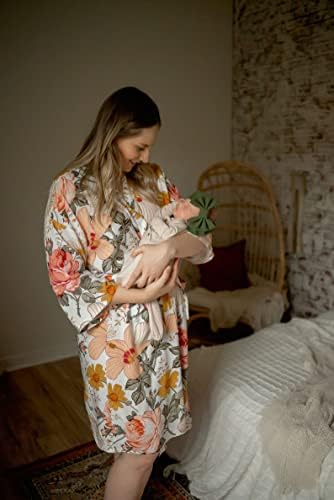 Perfect for Moms and Babies Matching Mommy Robe Baby Set