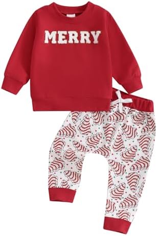 Merry Christmas Toddler Boys Set