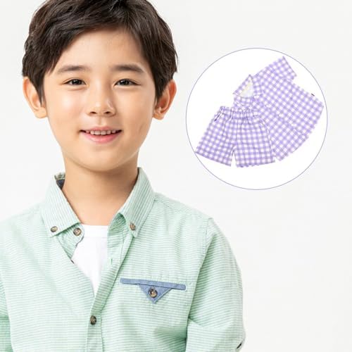 Cotton Toddler Trick Summer Outfit for Boys Girls