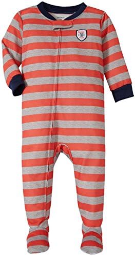 Carters Baby Boys Embroidered Footie