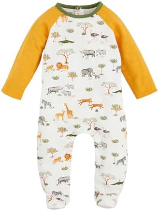 Mud Pie Safari Print Baby Sleepers
