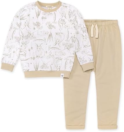 Burts Bees Baby Boys T-Shirt Pants Set