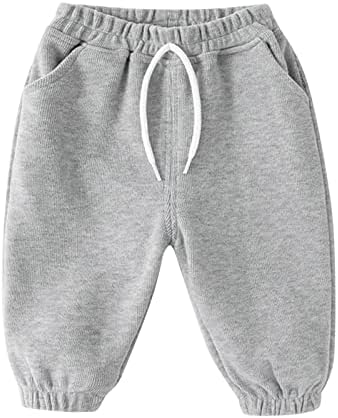 Inzightful Collection of Comfort Quality Toddler Baby Boys Girls Jogger Pants