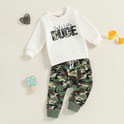 Camouflage Baby Boys Set - Soft Breathable Sweats