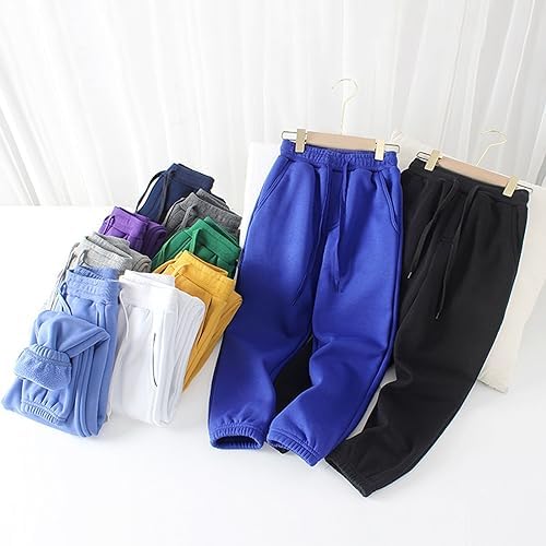 Kapsrqst Unisex Jogger Pants for Babies Boys Girls Comfortable AutumnWinter