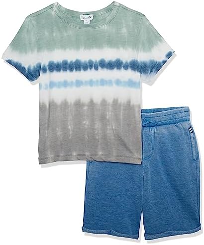 PerfectAlicious Baby boys surf tie dye set for kids