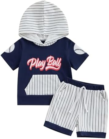 Littleamerican Flag Toddler Boy Outfit for 4th of July