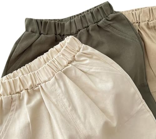 Hwafan Toddler Boys Pants Khaki 1T