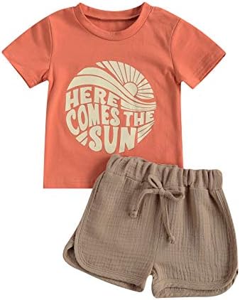 Toddler Boy Knockout Set - Fun Two-Piece Collection for Growth Joy