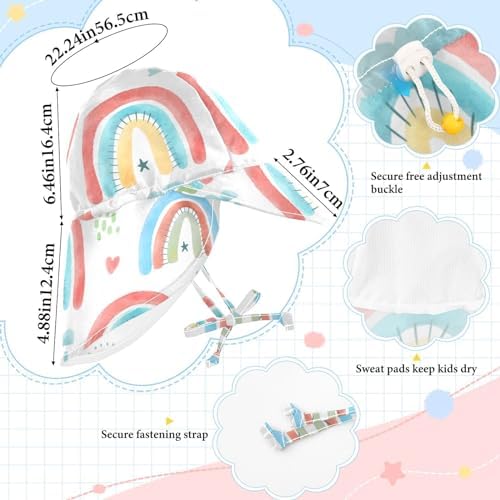 Adjustable UPF 50 Toddler Sun Hat