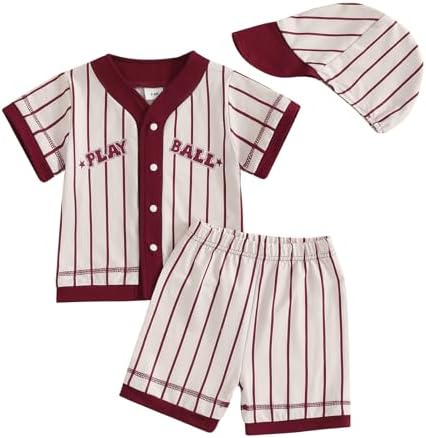 Baorji Toddler Baseball Outfit