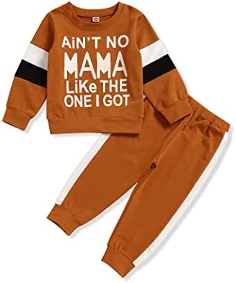 TUEMOS Toddler Boy Clothes Sweatsuits Relaxed Cozy