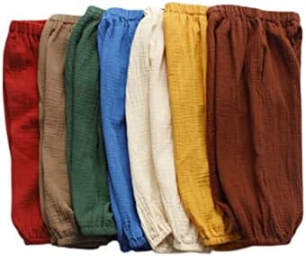 High Quality Cotton-Linen Harem Pants for Toddler and Kids