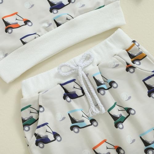 Ynibbim Toddler Boys Autumn Sweatsuits