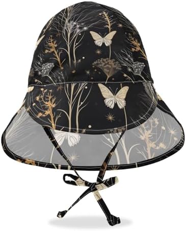 JoySay Butterfly Dandelion Toddler Sun Hat UPF 50